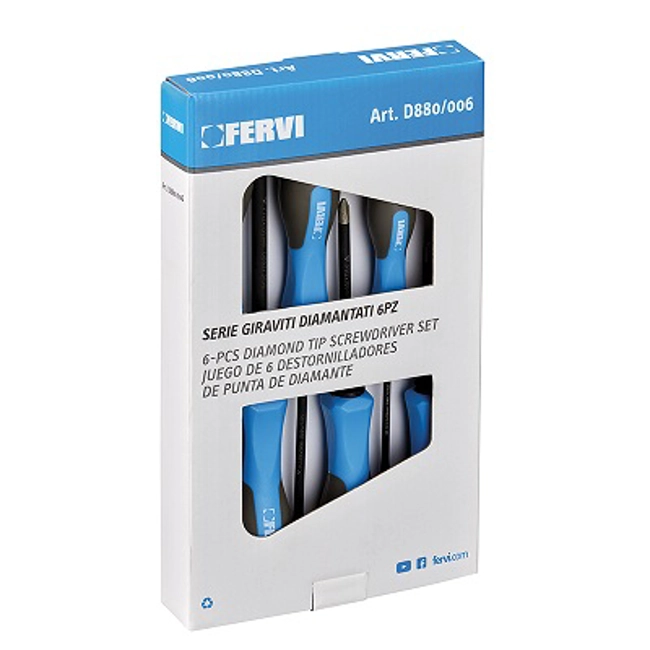 Vendita online Serie giraviti diamantati 6 pz.
